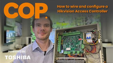 How to wire and configure a Hikvision Access Controller